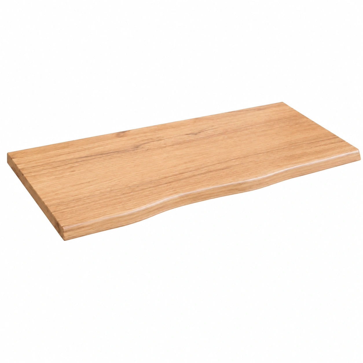 Encimera para Baño de Madera Maciza Marrón Claro