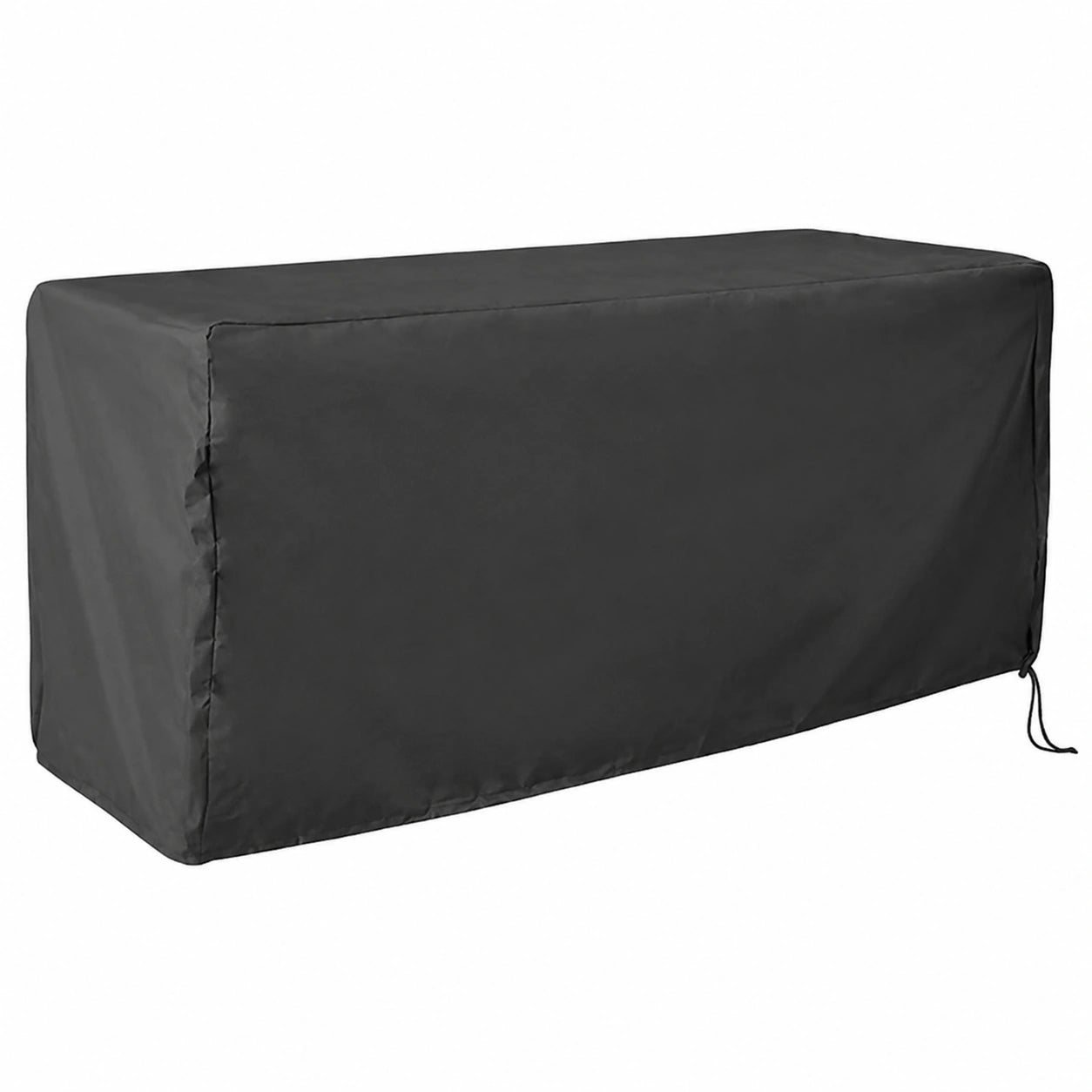 Cubierta Impermeable para Baúl de Jardín 130x60x71 cm, Protección UV y Cordón Ajustable