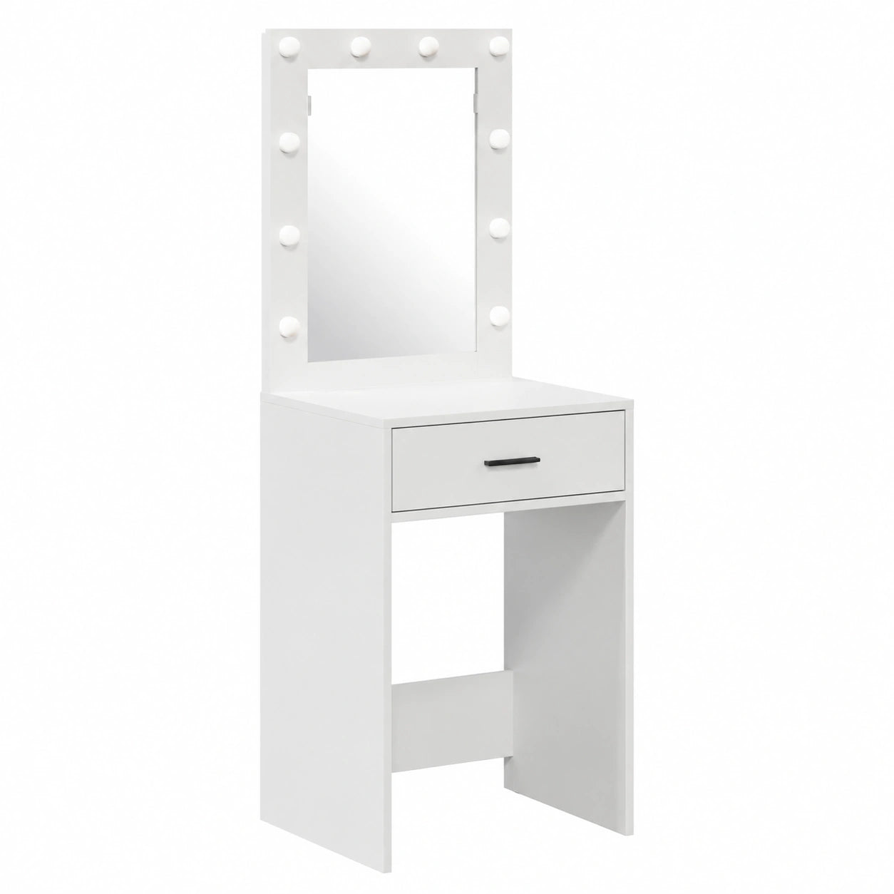 Mesa de Tocador de Madera con Cajón, 50x41x135 cm