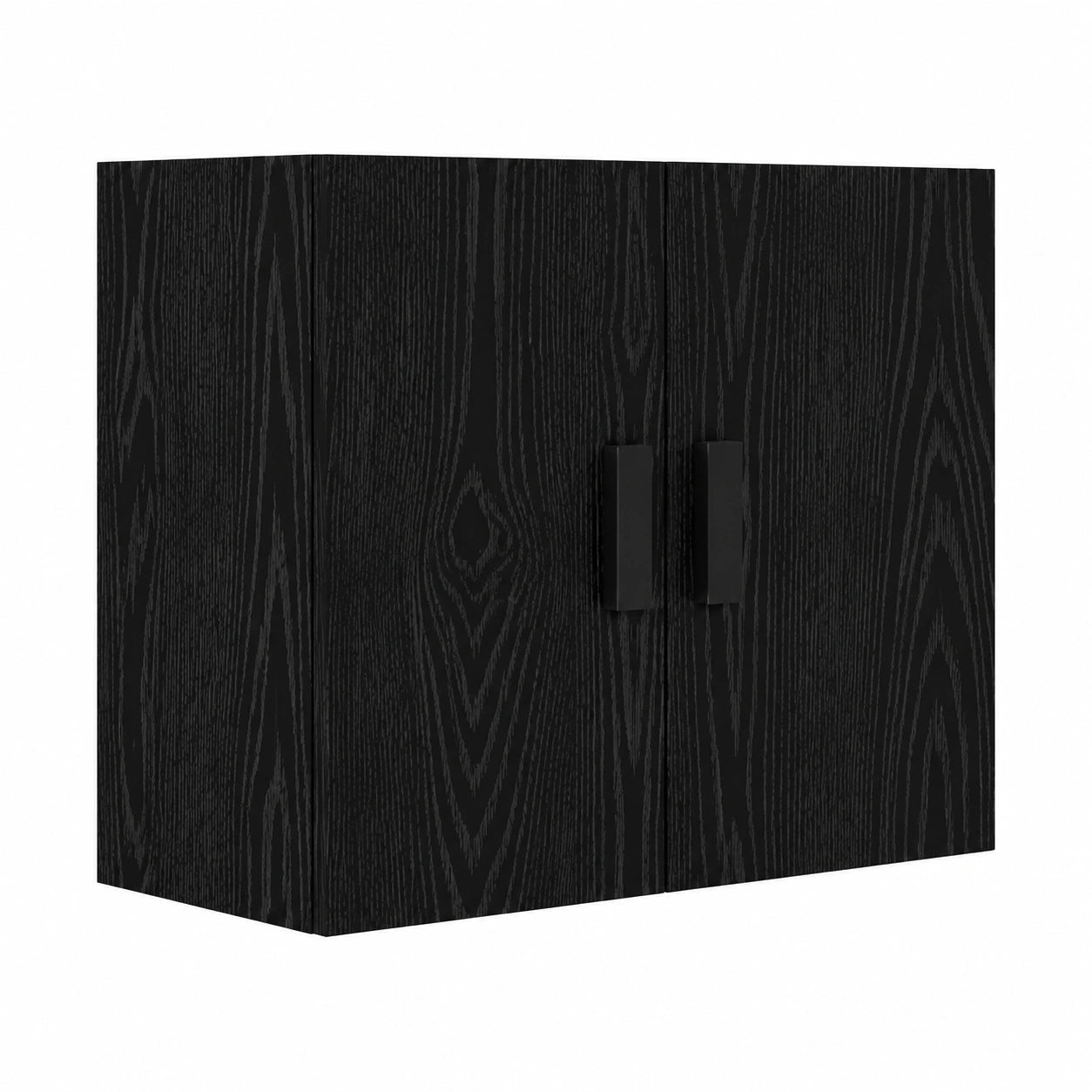 Armario de Pared Roble Negro 60x31x60 cm para Almacenamiento