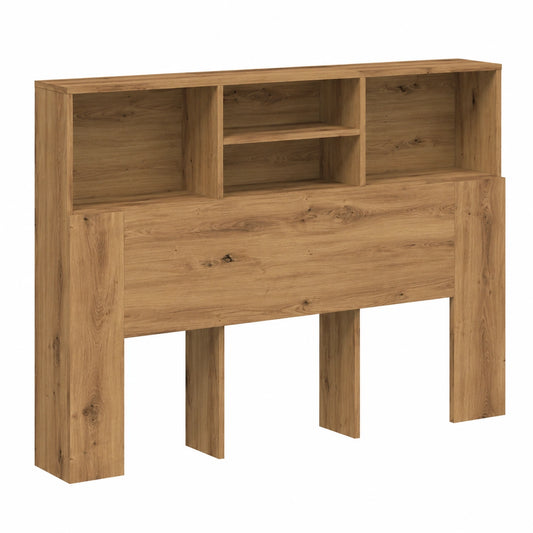 Cabecero de Roble Artesanal 120x19x103,5 cm para Dormitorio Moderno