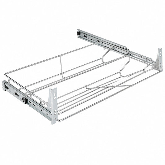 Estante Extraíble para Zapatos de 450mm de AZERODESIGN, Acabado Cromado